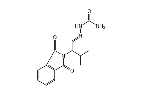 N-(1-FORMYL-2-METHYLPROPYL)PHTHALIMIDE, SEMICARBAZONE