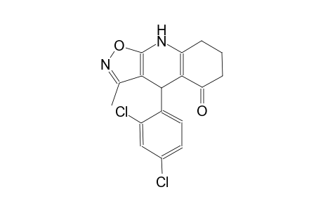 isoxazolo[5,4-b]quinolin-5(6H)-one, 4-(2,4-dichlorophenyl)-4,7,8,9-tetrahydro-3-methyl-