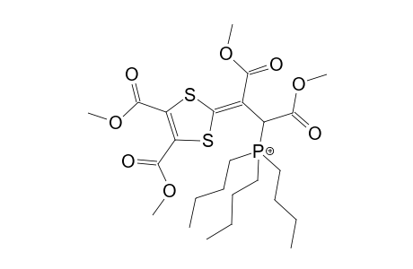 Tributyl-[1-carbomethoxy-2-(4,5-dicarbomethoxy-1,3-dithiol-2-ylidene)-3-keto-3-methoxy-propyl]phosphonium