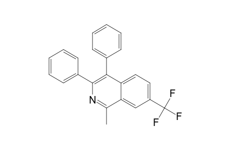 1-Methyl-3,4-diphenyl-7-(trifluoromethyl)isoquinoline