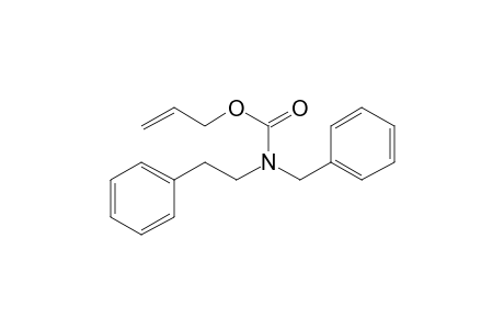 Carbonic acid, monoamide, N-benzyl-N-phenethyl-, allyl ester