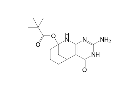 2-Amino-9-pivaloyloxy-5,6,7,8,9,10-hexahydro-5,9-methanopyrimido[4,5-b]azocin-4(3H)-one