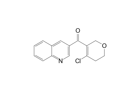 (4-chloro-5,6-dihydro-2H-pyran-3-yl)(quinolin-3-yl)methanone