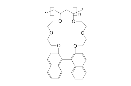 Poly[(-)-(s)-2,2'-bis(2-(2-vinyloxyethoxy)ethoxy)-1,1'-binaphthyl]