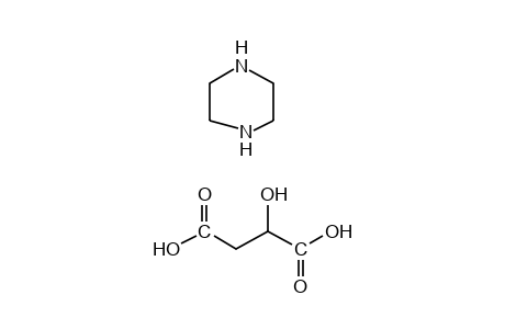 piperazine, DL-malate(1:1)