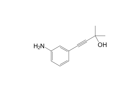 2-Methyl-4-(3-aminophenyl)-3-butyn-2-ol