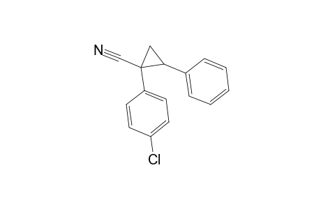 1-(4-Chloro-phenyl)-1-cyano-2-phenyl-cyclopropane