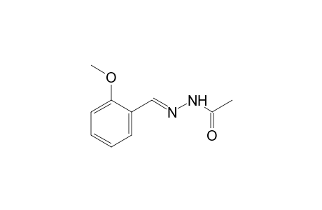 acetic acid, (o-methoxybenzylidene)hydrazide