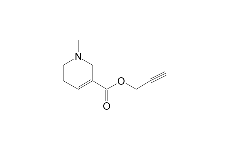 1-Methyl-1,2,5,6-tetrahydropyridine-3-carboxylic acid, 2-propynyl ester