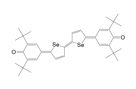 2,6-ditert-butyl-4-[(5E)-5-[5-(3,5-ditert-butyl-4-keto-cyclohexa-2,5-dien-1-ylidene)selenophen-2-ylidene]selenophen-2-ylidene]cyclohexa-2,5-dien-1-one