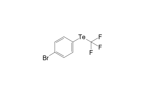 1-Bromo-4-[(trifluoromethyl)telluro]benzene