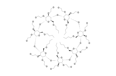 HEPTAKIS-[2,3-DI-O-(2-HYDROXYETHYL)-6-O-BUTYL]-BETA-CYCLODEXTRIN