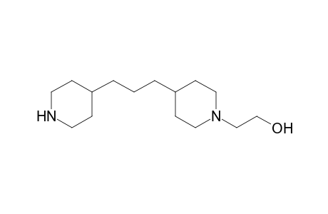 4-[3-(4-piperidyl)propyl]-1-piperidineethanol