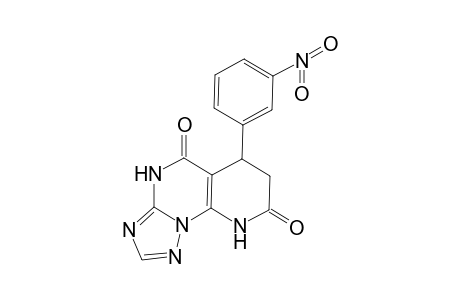 10-(3-nitrophenyl)-2,3,5,7,13-pentaazatricyclo[7.4.0.0(2,6)]trideca-1(9),3,5-triene-8,12-dione