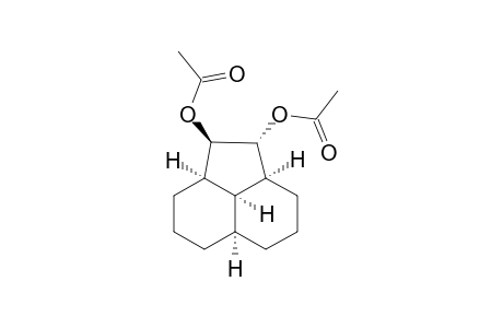 (1.alpha.,5.alpha.,9.alpha.,10.beta.,11.alpha.,12.alpha.)-10,11-Diacetoxydodecahydroacenaphthylene