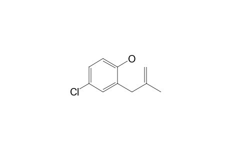 4-Chloro-2-(2-methyl-2-propenyl)phenol