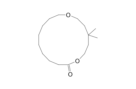 13,13-Dimethyl-10-oxa-15-pentadecanolide