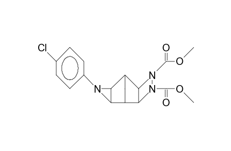 3,4,8-Triazatetracyclo[4.3.1.02,5.07,9]decane-3,4-7,8-(4-Chlorophenylimino)-3,4-bis(methoxycarbonyl)-3,4-diaza-tricyclo[4.2.1]nonane