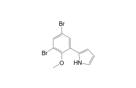 1H-Pyrrole, 2-(3,5-dibromo-2-methoxyphenyl)-