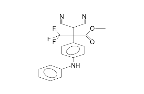 N-PHENYL-4-[(2,2-DICYANO-1-METHOXYCARBONYL-1-TRIFLUOROMETHYL)ETHYL]ANILINE