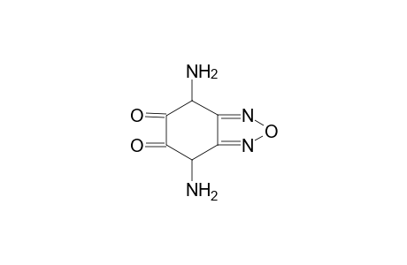 4,7-bis(azanyl)-4,7-dihydro-2,1,3-benzoxadiazole-5,6-dione