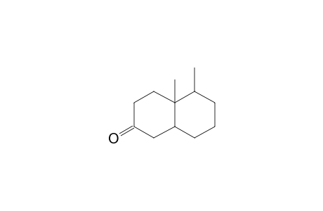 2(1H)-Naphthalenone, octahydro-4a,5-dimethyl-, (4a.alpha.,5.alpha.,8a.beta.)-