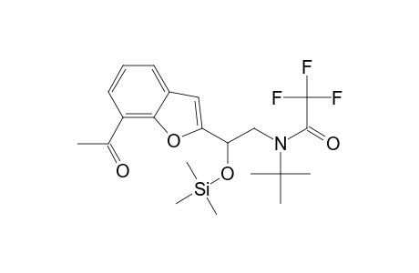 Acetamide, N-[2-(7-acetyl-2-benzofuranyl)-2-[(trimethylsilyl)oxy]ethyl]-N-(1,1-dimethylethyl)-2,2,2-trifluoro-