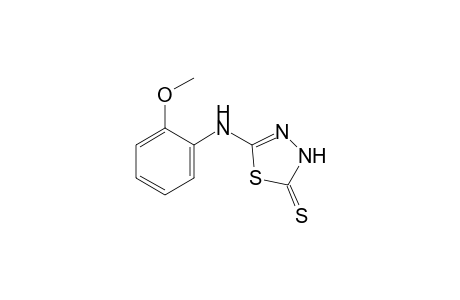 2-(o-methoxyanilino)-delta^2-1,3,4-thiadiazoline-5-thione