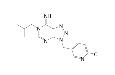 3-[(6-Chloropyridin-3-yl)methyl]-6-isobutyl-6,7-dihydro-3H-1,2,3-triazolo-[4,5-d]pyrimidin-7-imine