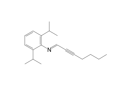 1-(2,6-Diisopropylphenylimino)hept-2-yne