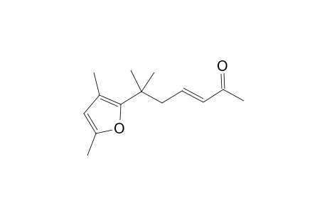 6-(3,5-Dimethyl-furan-2-yl)-6-methyl-hept-3-en-2-one