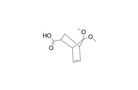 7,7-Dimethoxy-5-bicyclo[2.2.1]hept-2-enecarboxylic acid