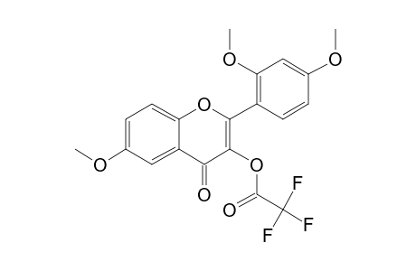 3-Hydroxy-6,2',4'-trimethoxyflavone, trifluoroacetate