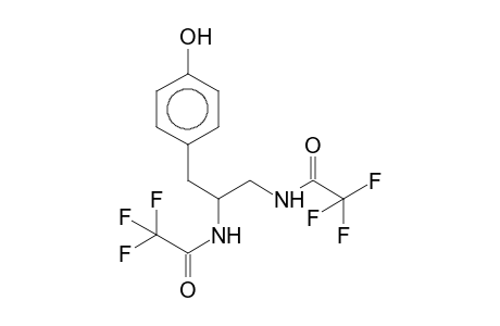 2,2,2-Trifluoro-N-{2-(4-hydroxy-phenyl)-1-[(2,2,2-trifluoro-acetylamino)-methyl]-ethyl}-acetamide