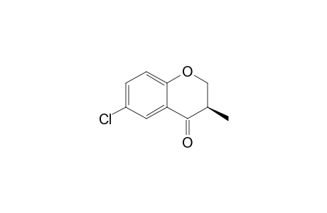 (R)-(+)-6-chloro-3-methyl-2,3-dihydro-4H-1-benzopyran-4-one