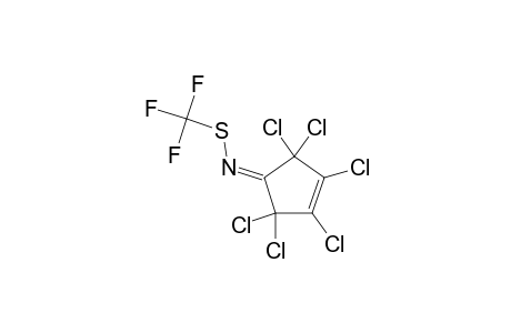 TRIFLUOROMETHYL-(HEXACHLORO-3-CYCLOPENTENYLIDENAMINO)-SULFIDE