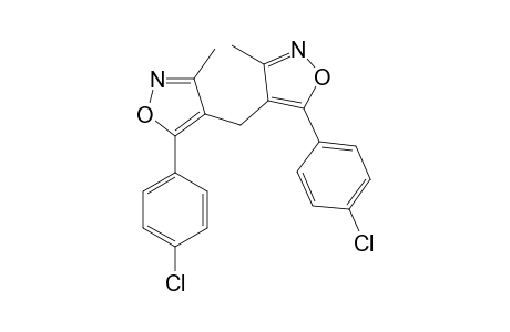 4,4'-methylenebis[5-(p-chlorophenyl)-3-methylisoxazole]