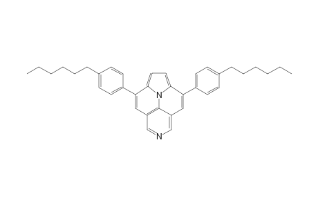 5,8-Bis(4-hexyl-phenyl)-indolizino[6,5,4,3-ija][1,6]naphthyridine