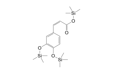 Caffeic acid <(Z)->, tri-TMS