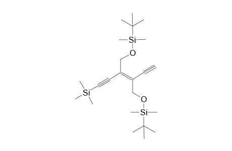 3,4-bis(t-Butyl)dimethylsilyloxy]methyl-1-(trimethylsilyl)hex-3-ene-1,5-diyne