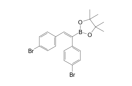 (Z)-1-(4',4',5,5'-tetramethyl-1',3',2'-dioxaborolan-2'-yl)-1,2-bis(4''-bromophenyl)ethane