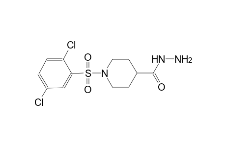 1-[(2,5-dichlorophenyl)sulfonyl]-4-piperidinecarbohydrazide