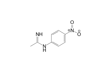 N-(4-nitrophenyl)acetimidamide