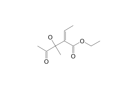 ETHYL-(2Z)-2-(1-HYDROXY-1-METHYL-2-OXOPROPYL)-BUT-2-ENOATE