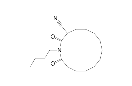 1-BUTYL-2,14-DIOXO-1-AZACYCLOTETRADECANE-3-CARBONITRILE