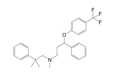 N,2-Dimethyl-2-phenyl-N-(3-phenyl-3-(4-(trifluoromethyl)phenoxy)propyl)propan-1-amine