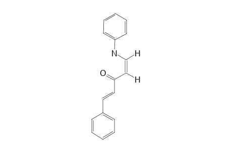 (1Z,4E)-1-Anilino-5-phenylpenta-1,4-dien-3-one