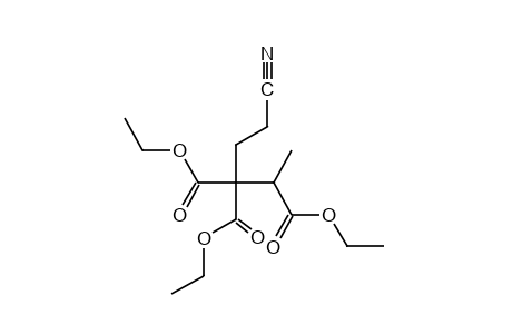 PENTANETRICARBOXYLIC ACID, 2,3,3-, 5-CYANO-, TRIETHYL ESTER