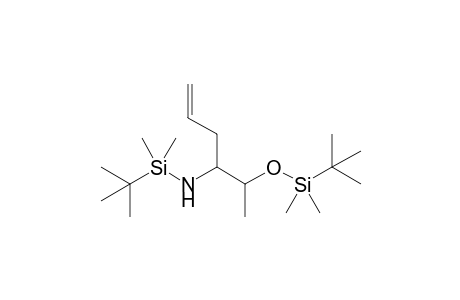 anti-4-(N-tert-Butyldimethylsilyl)amino-5-(tert-butyldimethylsilyloxy)hexene