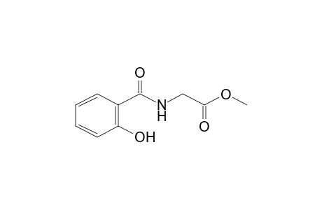 Glycine, N-(2-hydroxybenzoyl)-, methyl ester